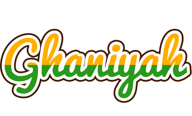 Ghaniyah banana logo