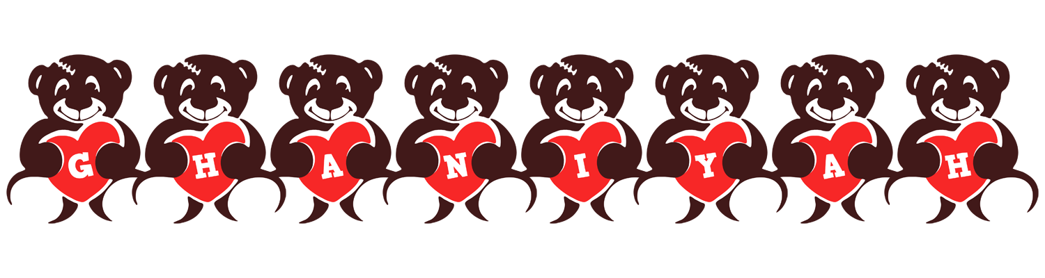 Ghaniyah bear logo