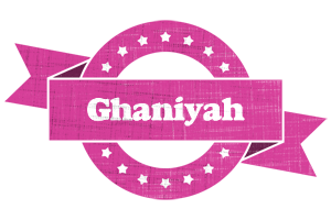 Ghaniyah beauty logo