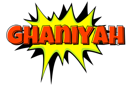 Ghaniyah bigfoot logo