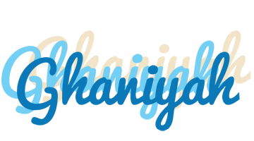 Ghaniyah breeze logo