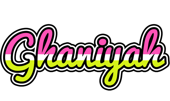Ghaniyah candies logo