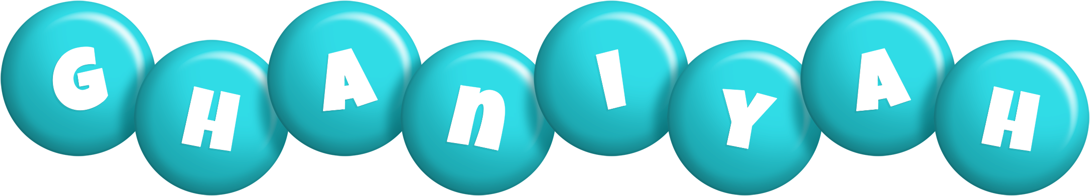 Ghaniyah candy-azur logo