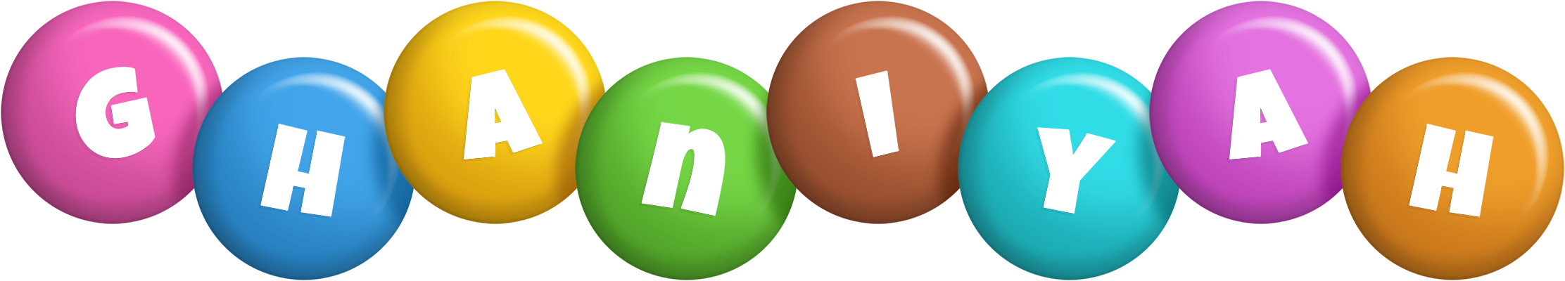 Ghaniyah candy logo