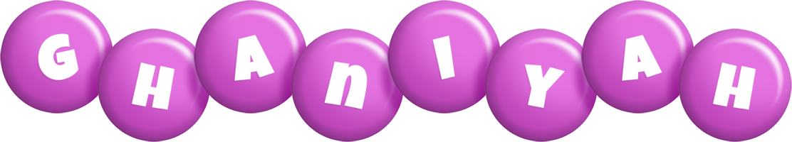 Ghaniyah candy-purple logo