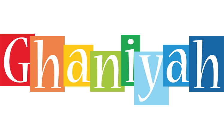 Ghaniyah colors logo