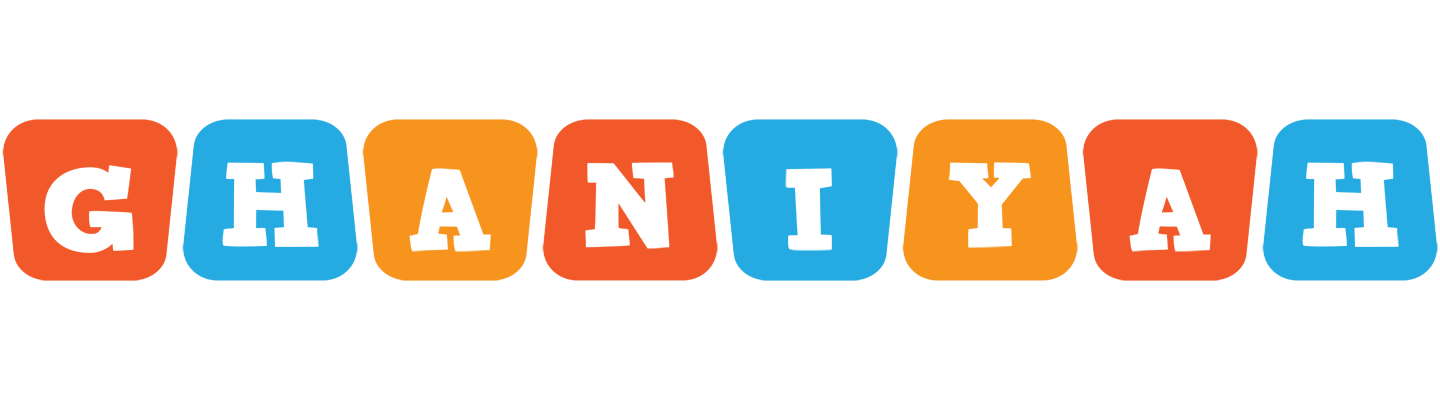 Ghaniyah comics logo