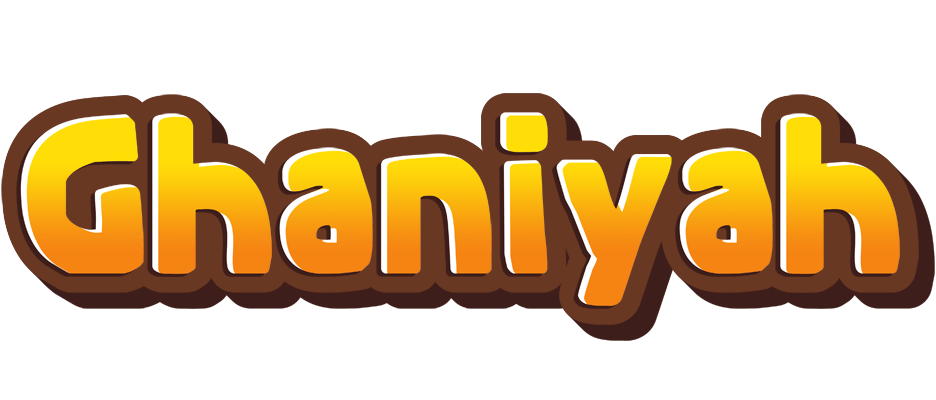 Ghaniyah cookies logo