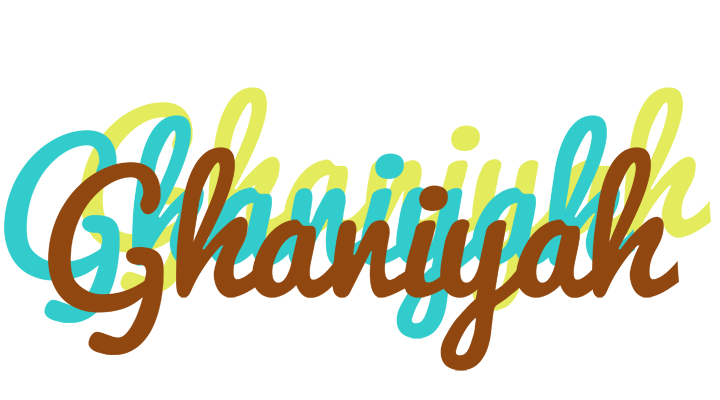Ghaniyah cupcake logo