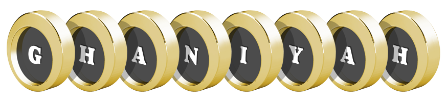 Ghaniyah gold logo