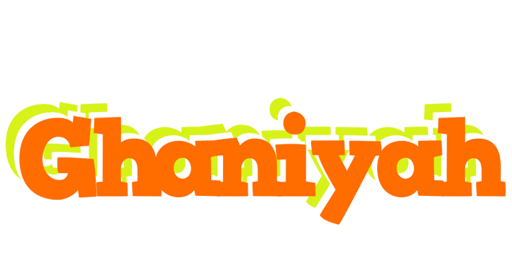 Ghaniyah healthy logo