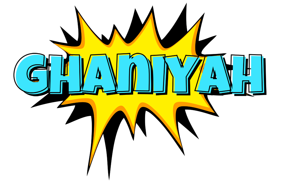 Ghaniyah indycar logo