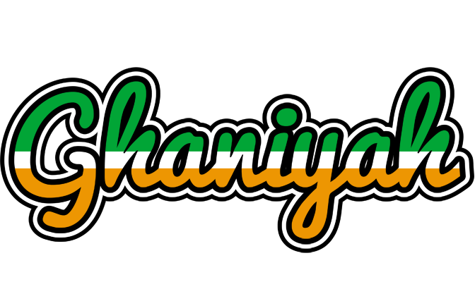 Ghaniyah ireland logo