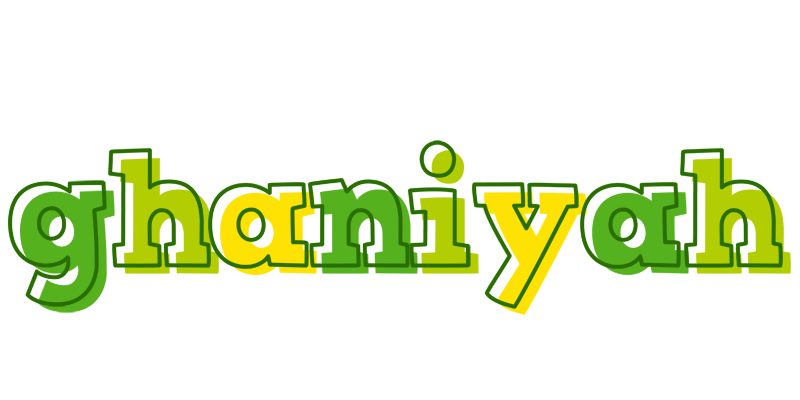 Ghaniyah juice logo