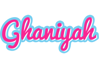 Ghaniyah popstar logo