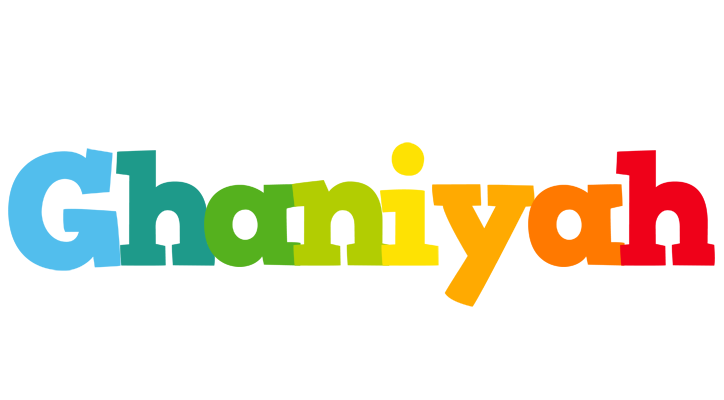 Ghaniyah rainbows logo