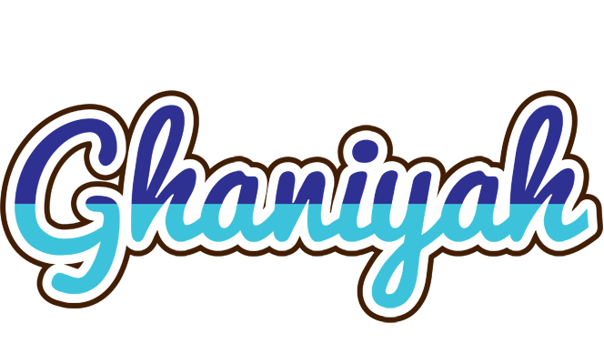 Ghaniyah raining logo
