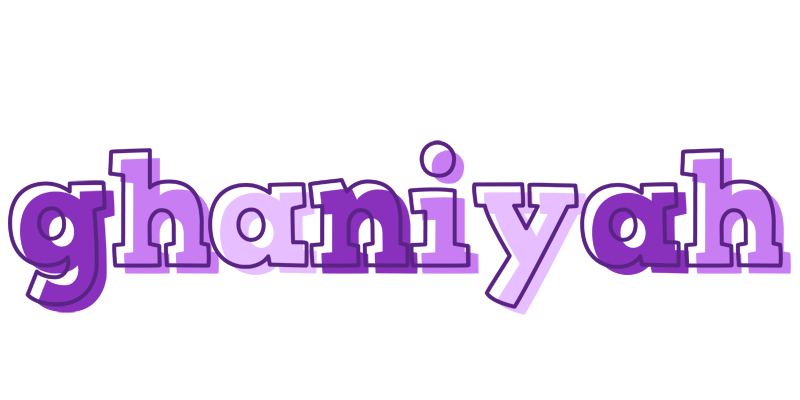 Ghaniyah sensual logo
