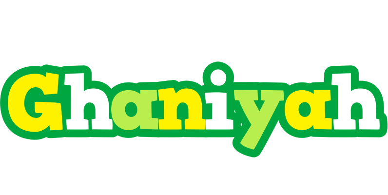 Ghaniyah soccer logo