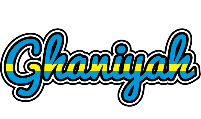 Ghaniyah sweden logo