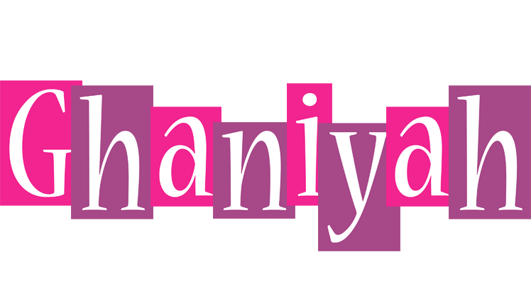 Ghaniyah whine logo