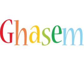 Ghasem birthday logo