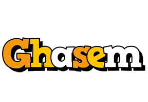 Ghasem cartoon logo