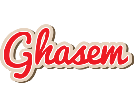 Ghasem chocolate logo