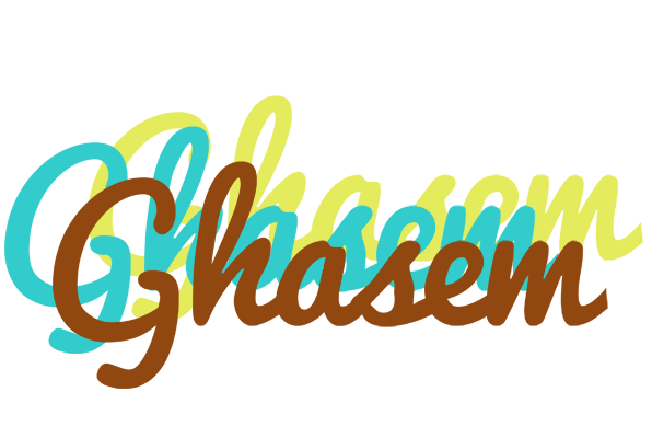 Ghasem cupcake logo
