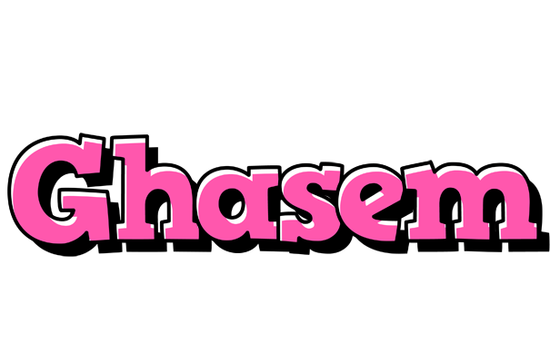 Ghasem girlish logo
