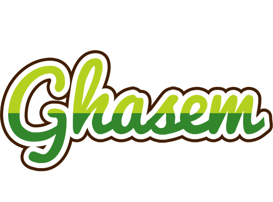 Ghasem golfing logo