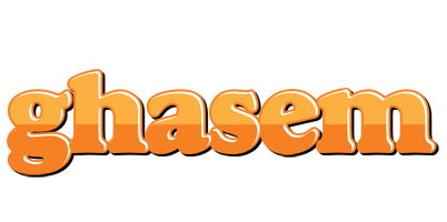 Ghasem orange logo