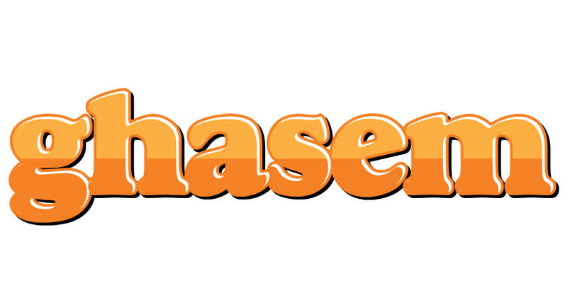 Ghasem orange logo