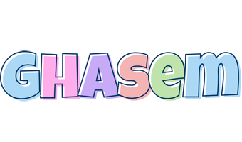 Ghasem pastel logo