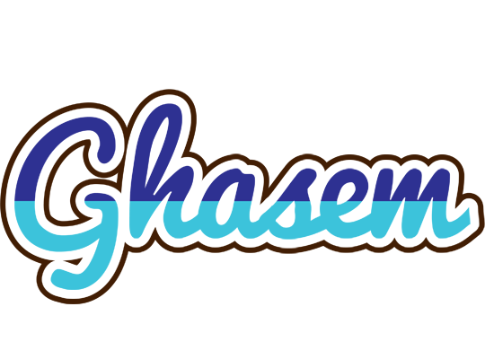 Ghasem raining logo