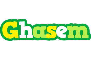 Ghasem soccer logo