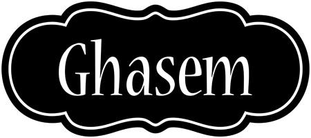 Ghasem welcome logo