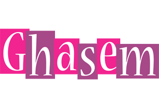 Ghasem whine logo