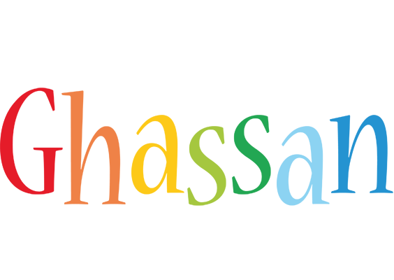 Ghassan birthday logo