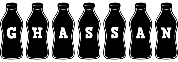 Ghassan bottle logo