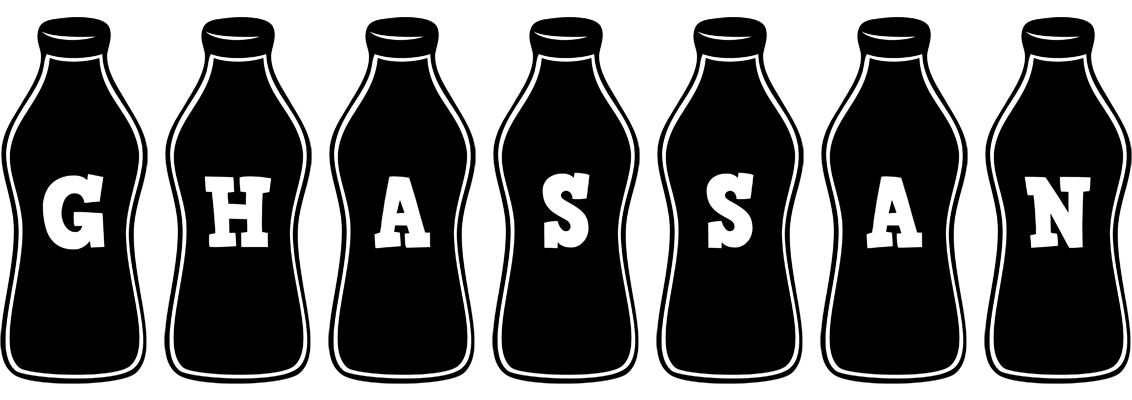 Ghassan bottle logo