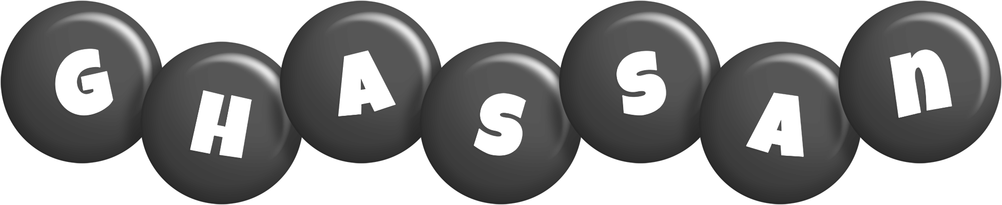 Ghassan candy-black logo