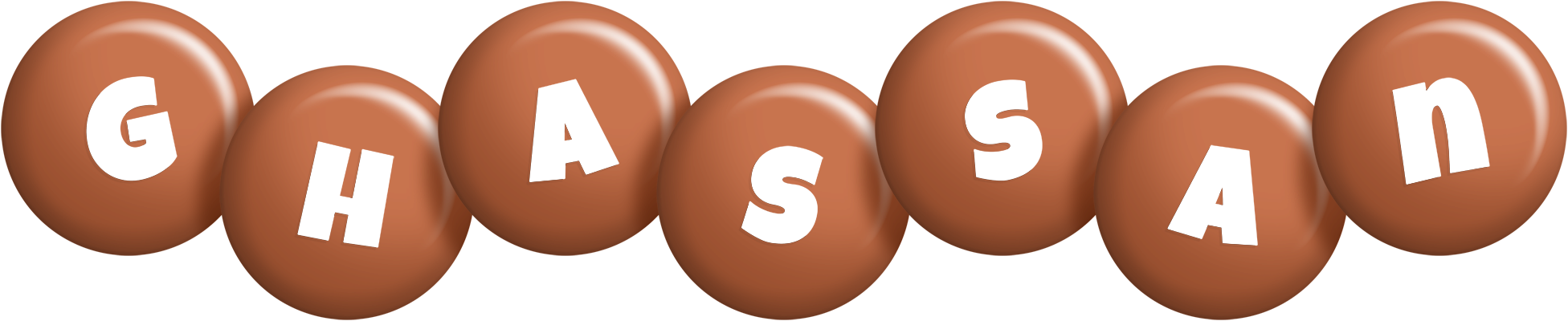 Ghassan candy-brown logo