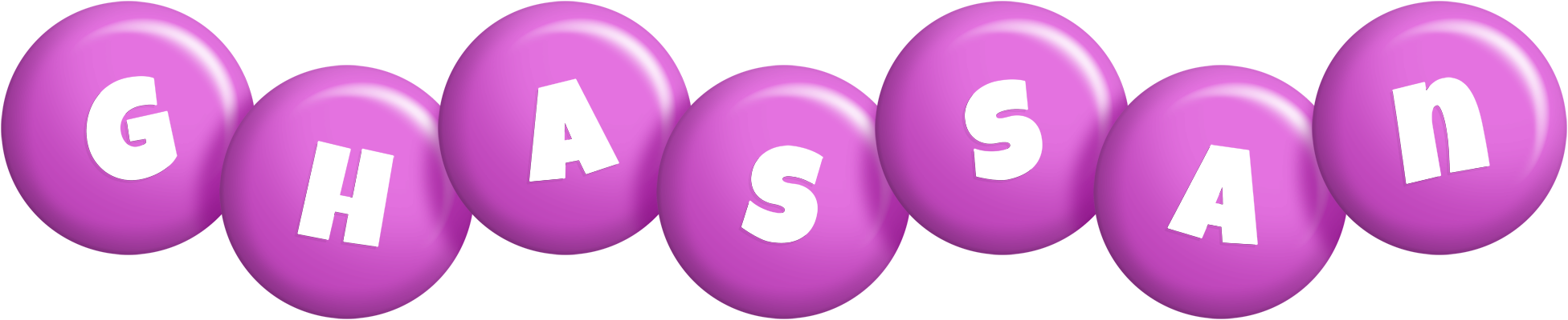 Ghassan candy-purple logo