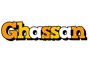 Ghassan cartoon logo