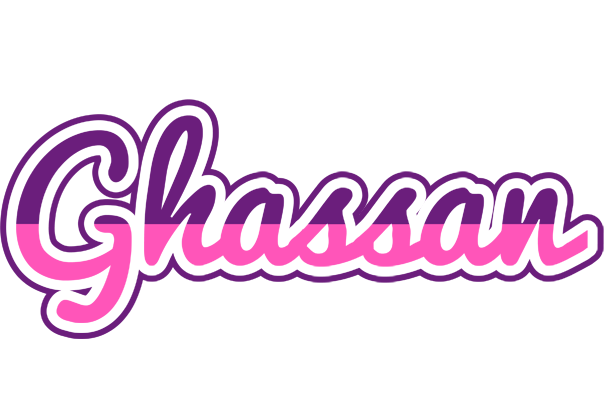 Ghassan cheerful logo