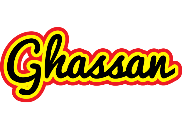 Ghassan flaming logo