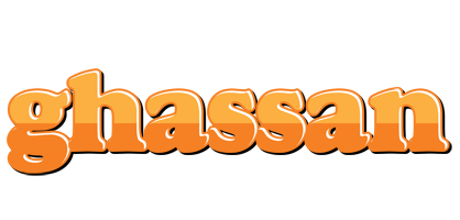 Ghassan orange logo