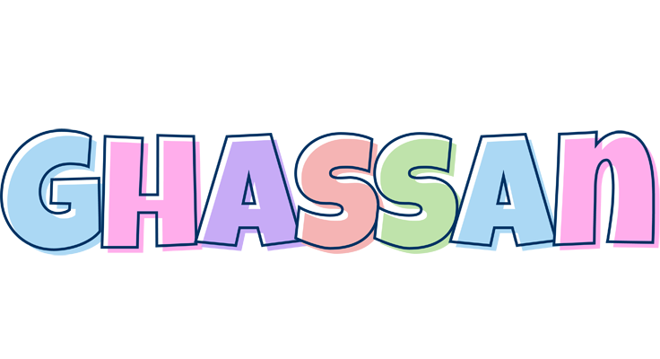 Ghassan pastel logo