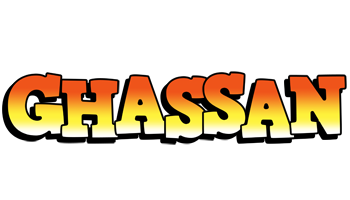 Ghassan sunset logo